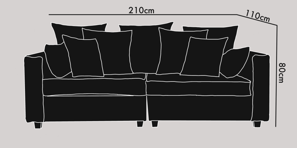 3-sits soffa