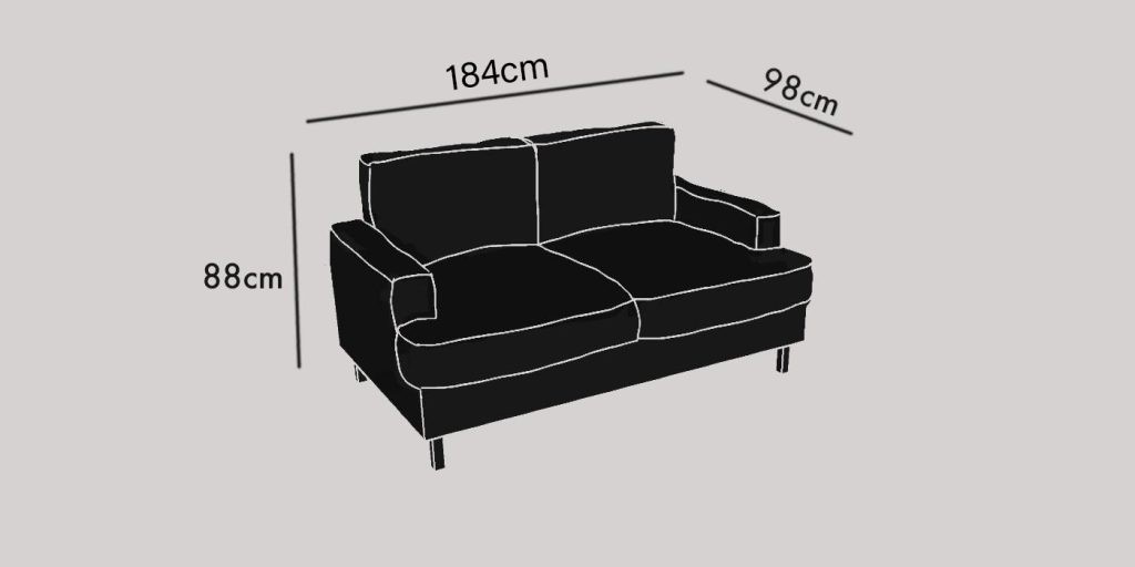 2-sits soffa - 6.695:-